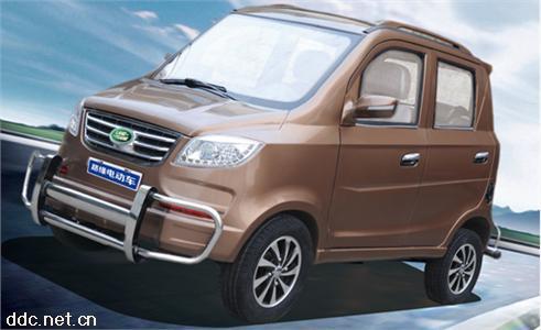  路缘电动汽车--吉祥马棕